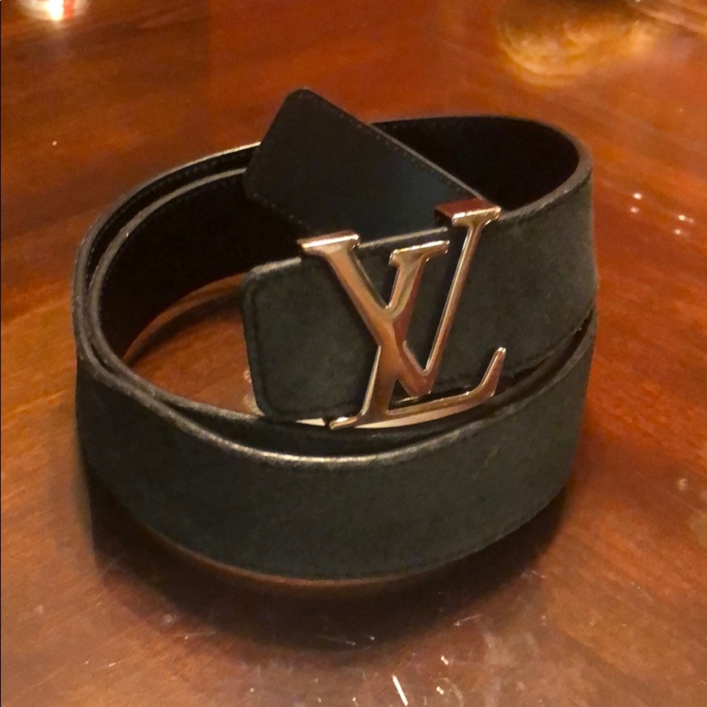 Louis Vuitton Men’s suede Belt